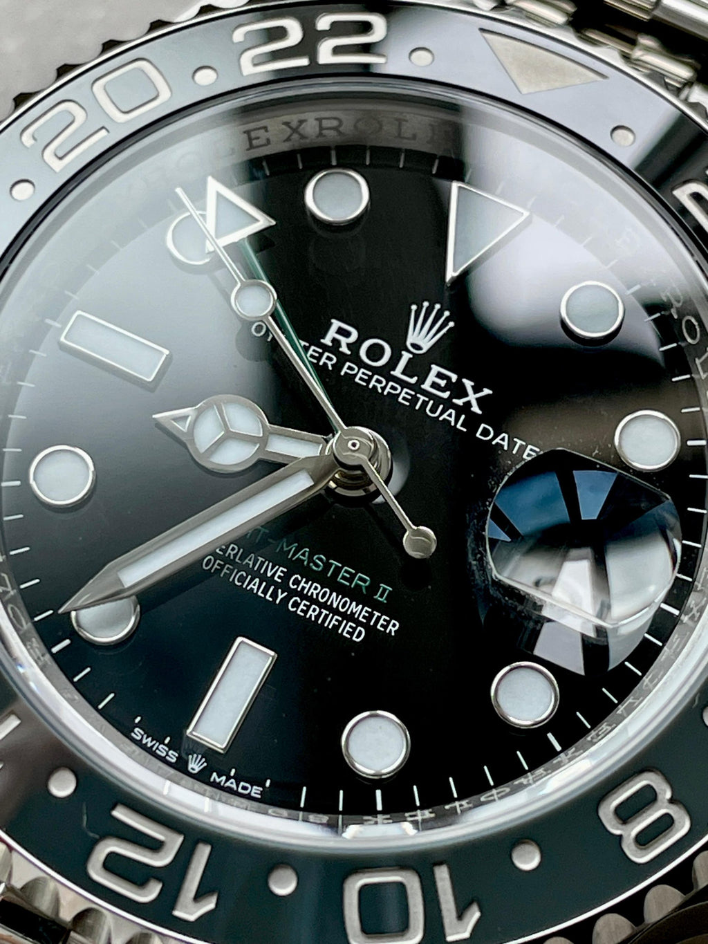 ARF Factory 1:1 Rolex GMT-Master II 126710 GRNR Bruce wayne Best Edition Black/grey Ceramic VR3285 CHS