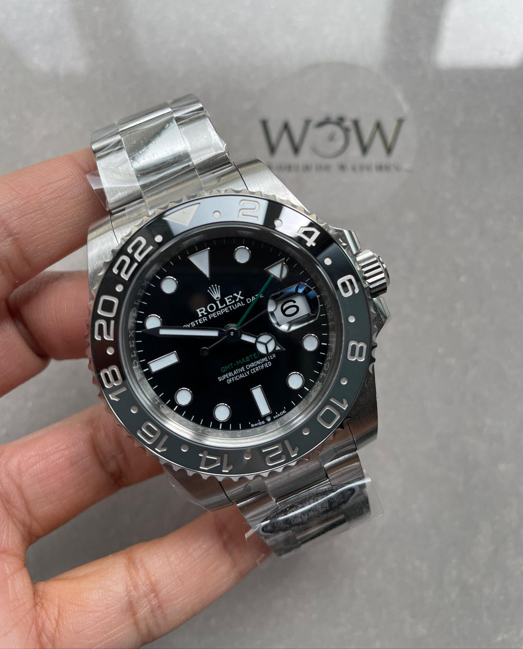 ARF Factory 1:1 Rolex GMT-Master II 126710 GRNR Bruce wayne Best Edition Black/grey Ceramic VR3285 CHS