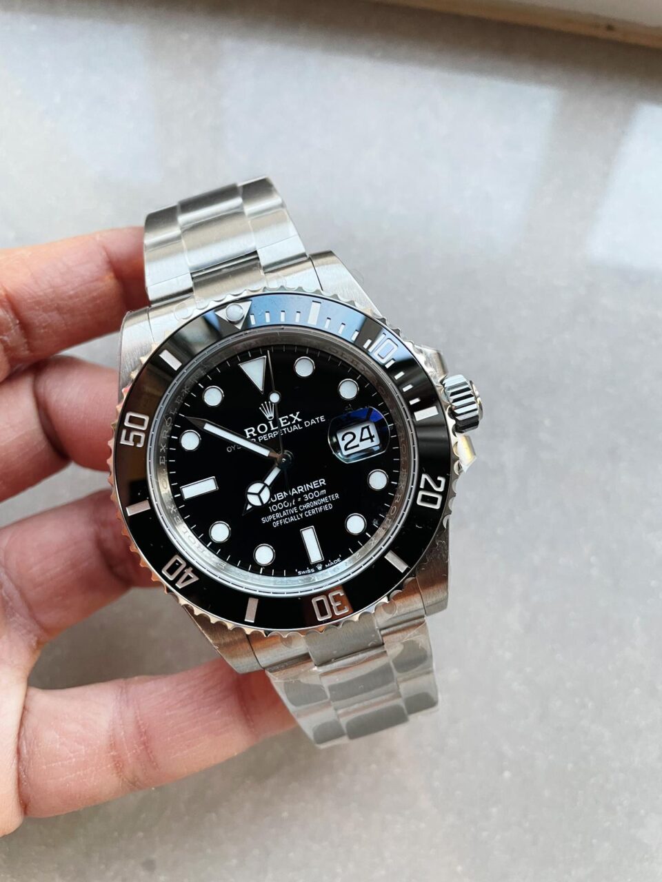VSF FACTORY 1:1 Rolex Submariner 41mm 126610 LN Best Edition Black Ceramic 904L Steel VS3235