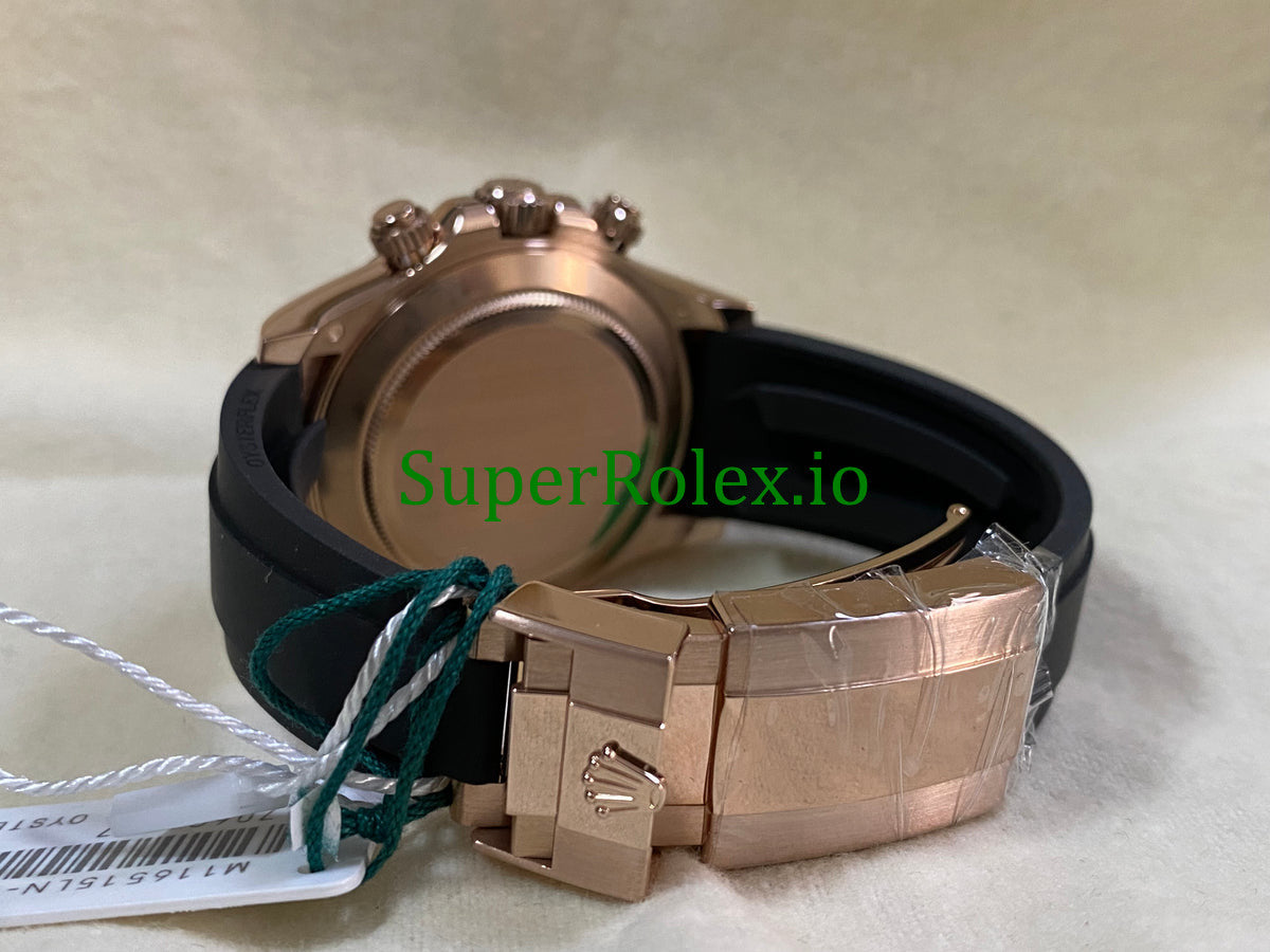 Rolex Cosmograph Daytona 40 Everose Gold Chocolate Index Dial Ref.116515LN