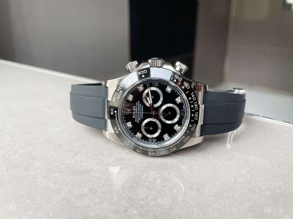 BTF factory 1:1 Rolex Daytona SS116500LN Best Black Dial Diamond Markers A4130