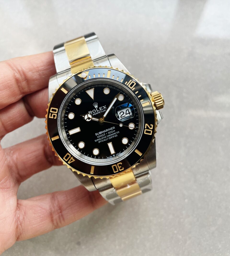 VSF FACTORY 1:1 Rolex Submariner Date 126613 LN Bimetal BEST EDITION YG & SS 904L Black Dial Swiss 3235