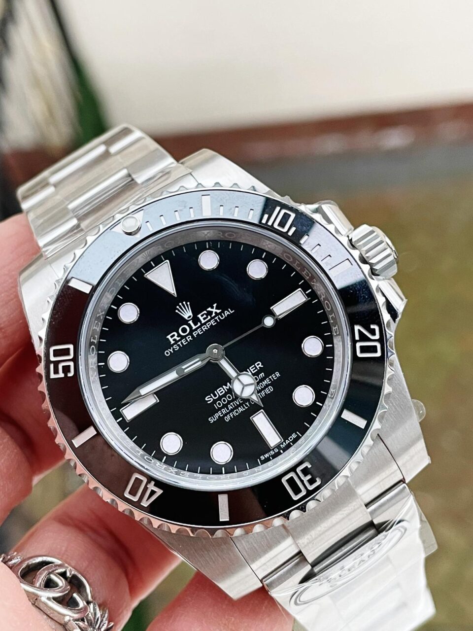 CF FACTORY 1:1 Rolex Submariner 114060 No Date Best Edition Black Ceramic 904L Steel SH3130