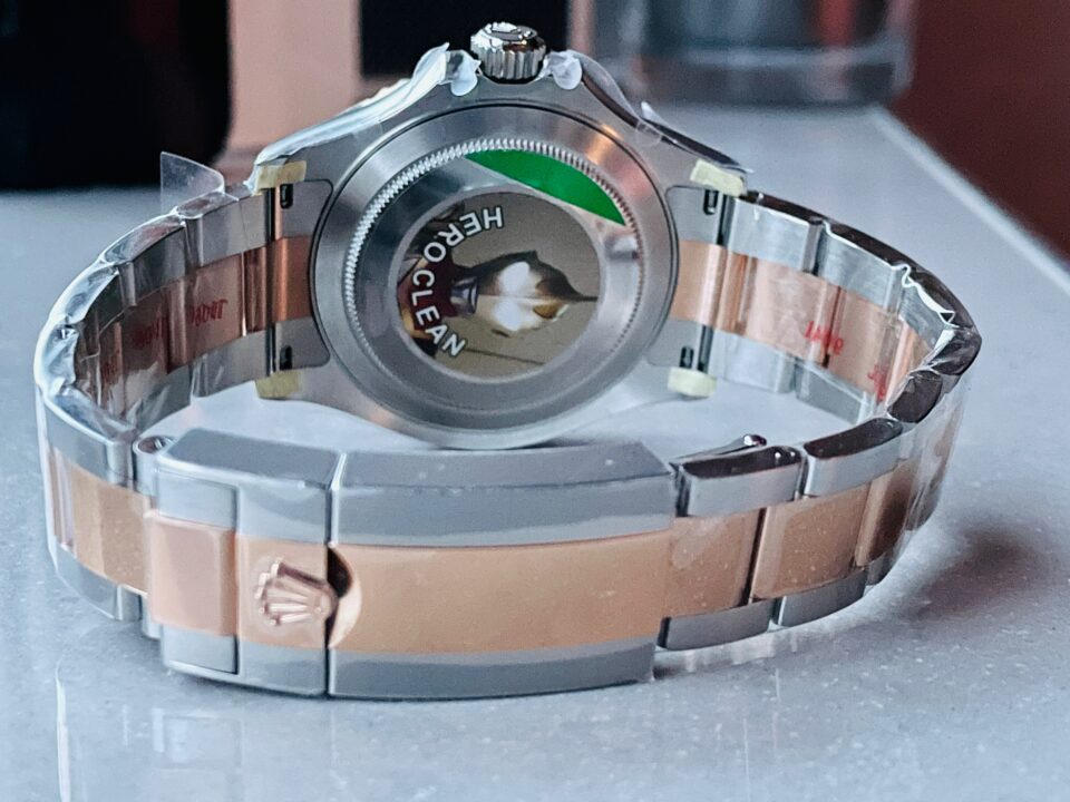 CF FACTORY 1:1 Rolex Yacht-Master 116621 SS/RG 904L steel Black Dial VS3235