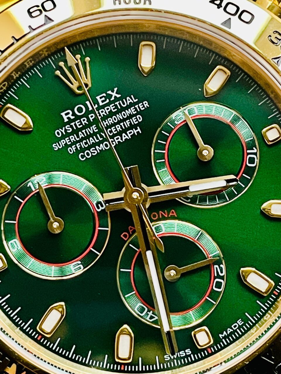 BTF factory 1:1 Rolex Daytona 116508 Best Edition Green Dial SA4130