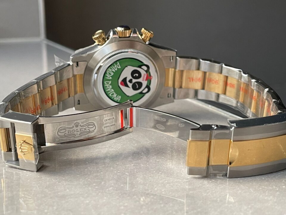 BTF factory 1:1 Rolex Daytona 116523 SS 904L & Yellow Gold White Dial A4130
