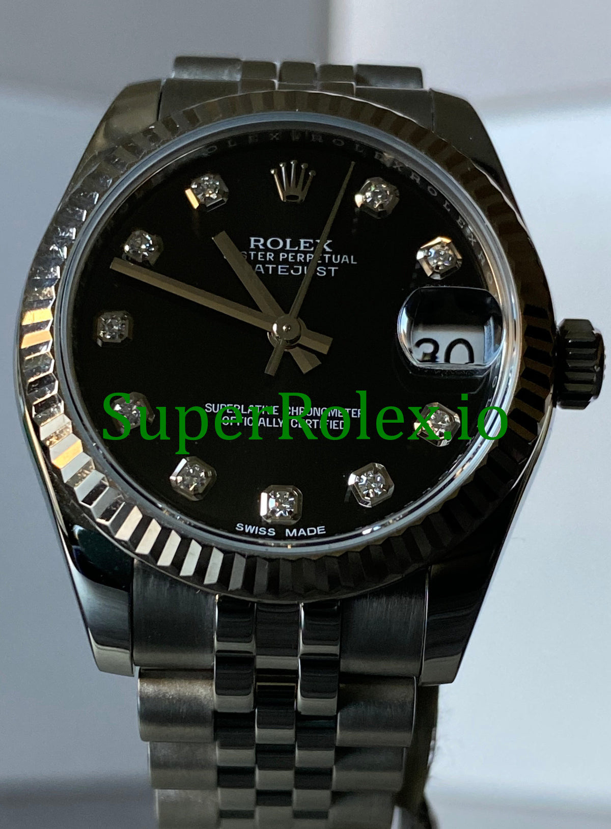 Rolex Datejust 31 Steel Diamond Dial Ref.178274