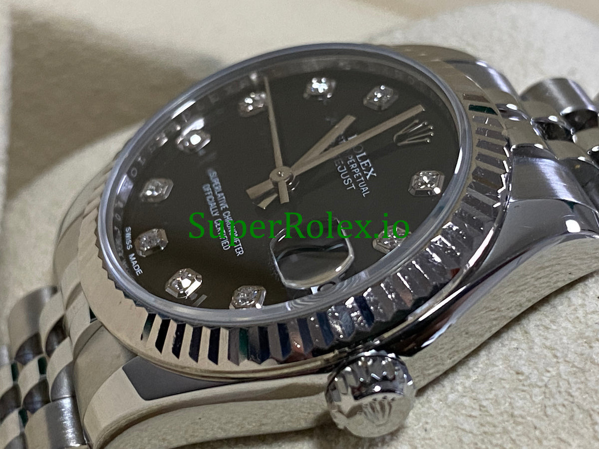 Rolex Datejust 31 Steel Diamond Dial Ref.178274