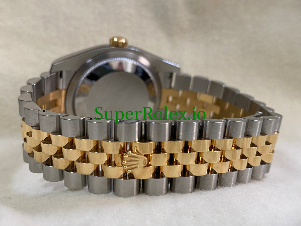 Rolex Datejust 36 Steel and Yellow Gold White Roman Dial Ref.116233
