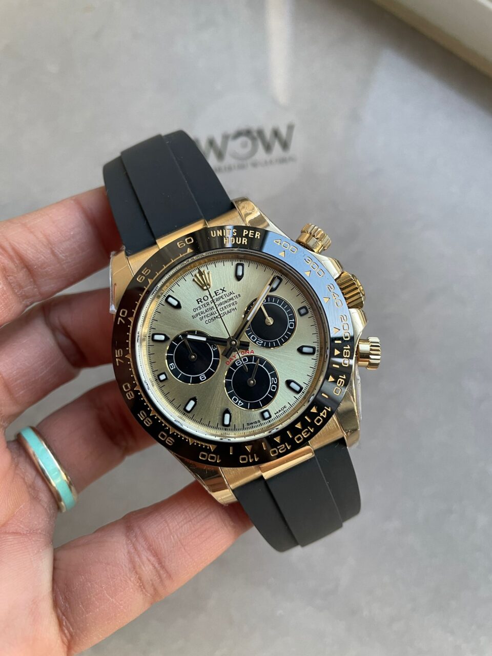 BTF factory 1:1 Rolex Daytona 116518 Best Edition YG/Black Dial SA4130 V2