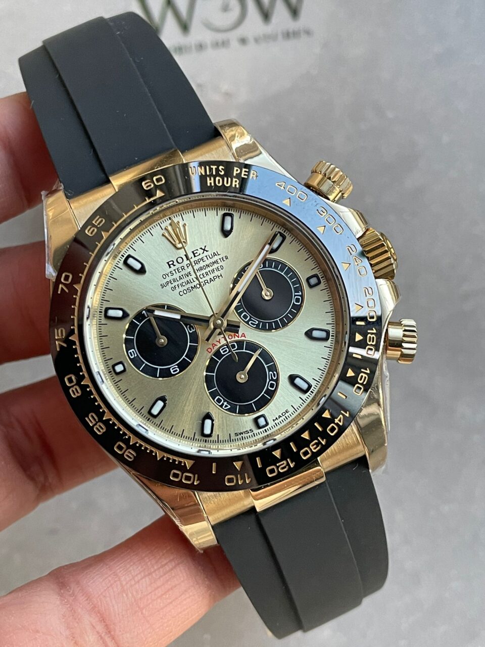 BTF factory 1:1 Rolex Daytona 116518 Best Edition YG/Black Dial SA4130 V2