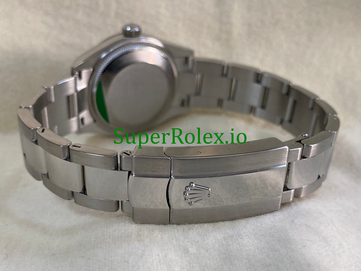 Rolex Datejust 31 Steel and White Gold Blue Roman Dial Ref.278274