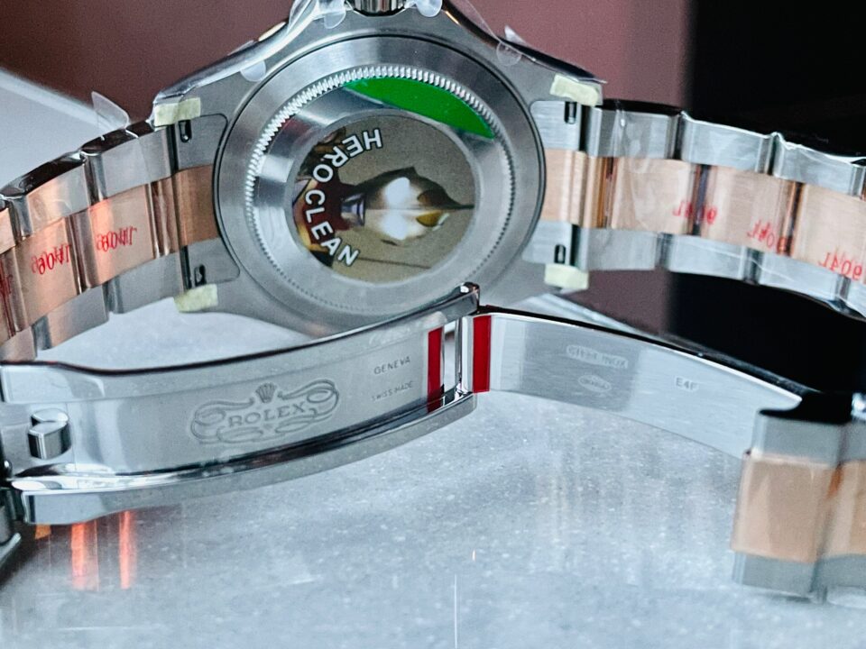 CF FACTORY 1:1 Rolex Yacht-Master 116621 SS/RG 904L steel Black Dial VS3235