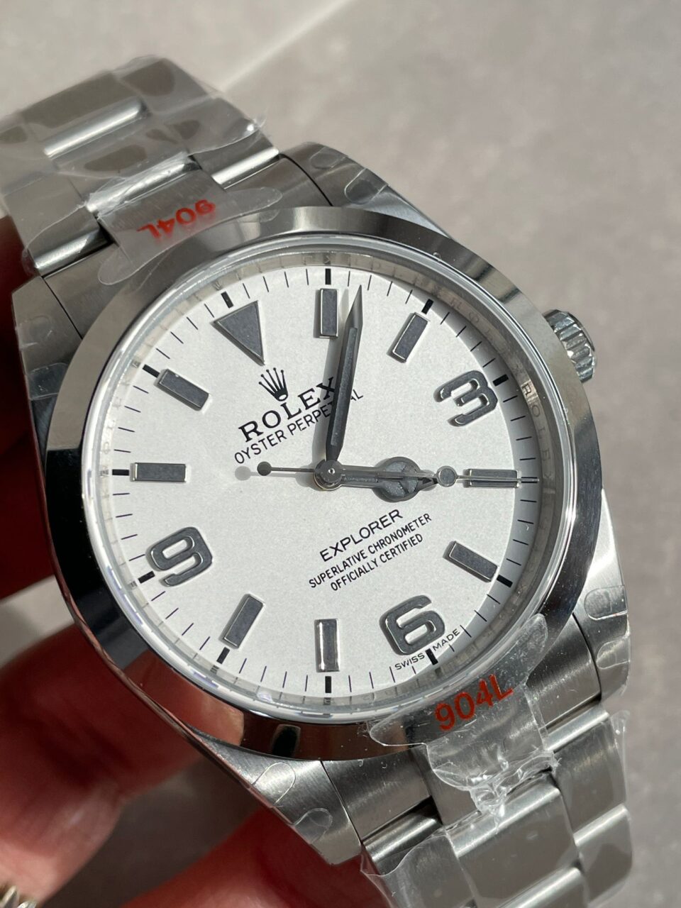 JDF Factory 1:1 Rolex Explorer 124270 36mm 904L Steel Best Edition White Dial VR3230