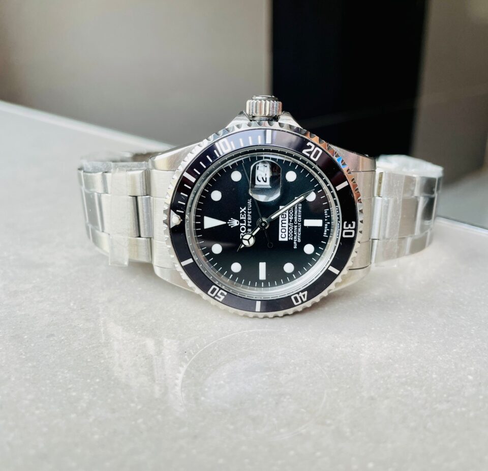 Vintage Rolex JK Factory COMEX Submariner RARE 2836 Movement black dial black bezel