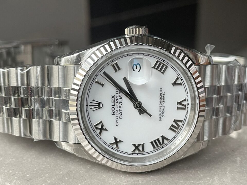VSF Factory 1:1 Rolex Datejust 41mm 16030 Roman markers White dial VS3235