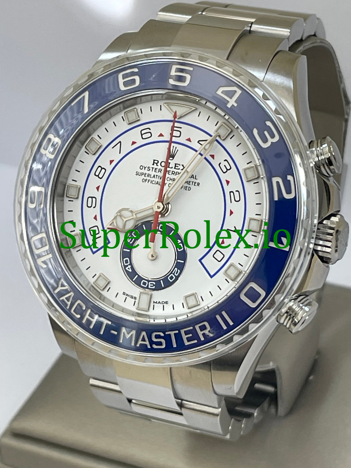 Rolex Yacht-Master II 44MM White Stainless Steel - Ref.116680