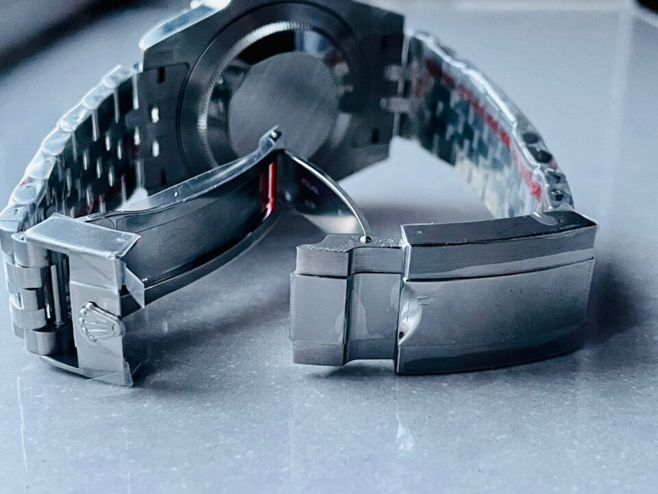 GMF Factory 1:1 Rolex GMT Master II 16710 V5 COLA 904L SS 1:1 RED BLACK Bezel Best Edition