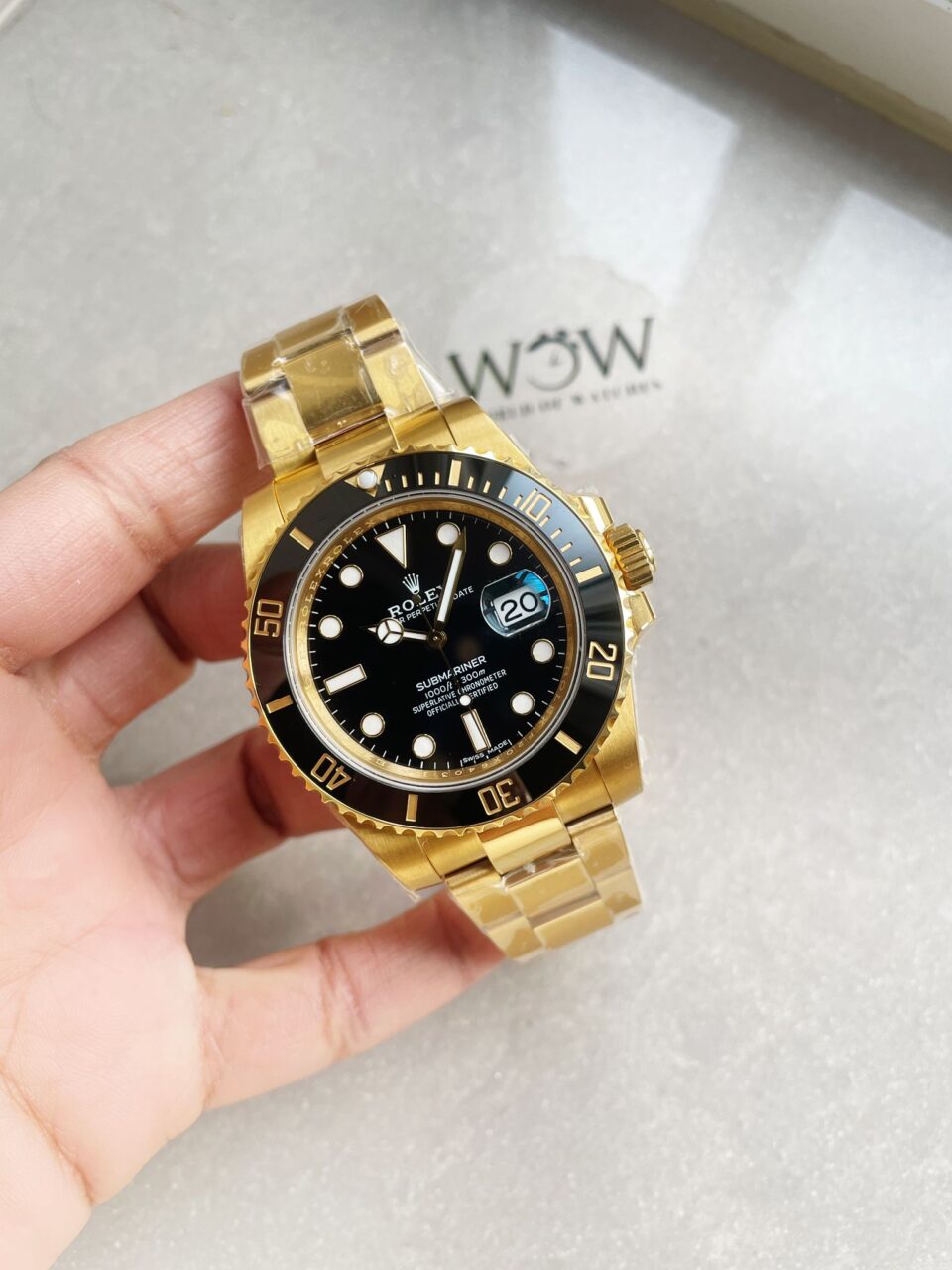 VSF FACTORY 1:1 Rolex Submariner Date 41mm 126613 LN BEST EDITION YG 904L Black Dial Swiss 3235