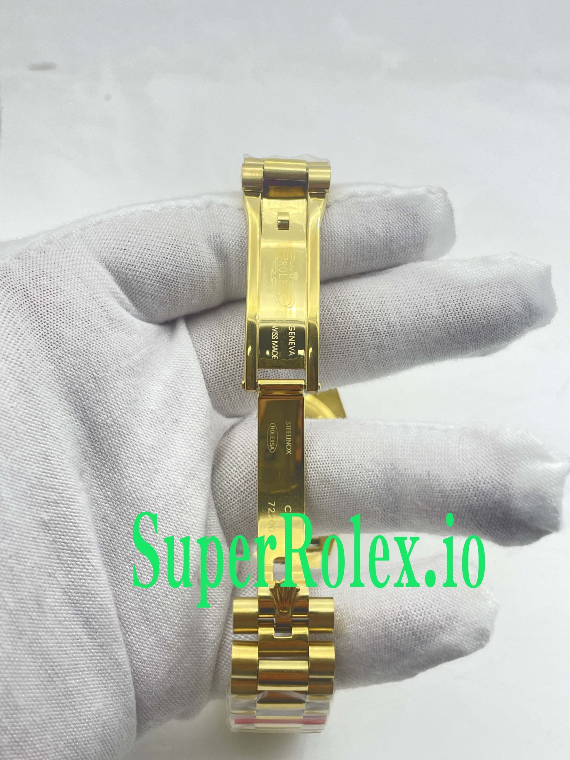 Rolex Day-Date 36MM Yellow Gold Blue Roman Dial Ref.18238