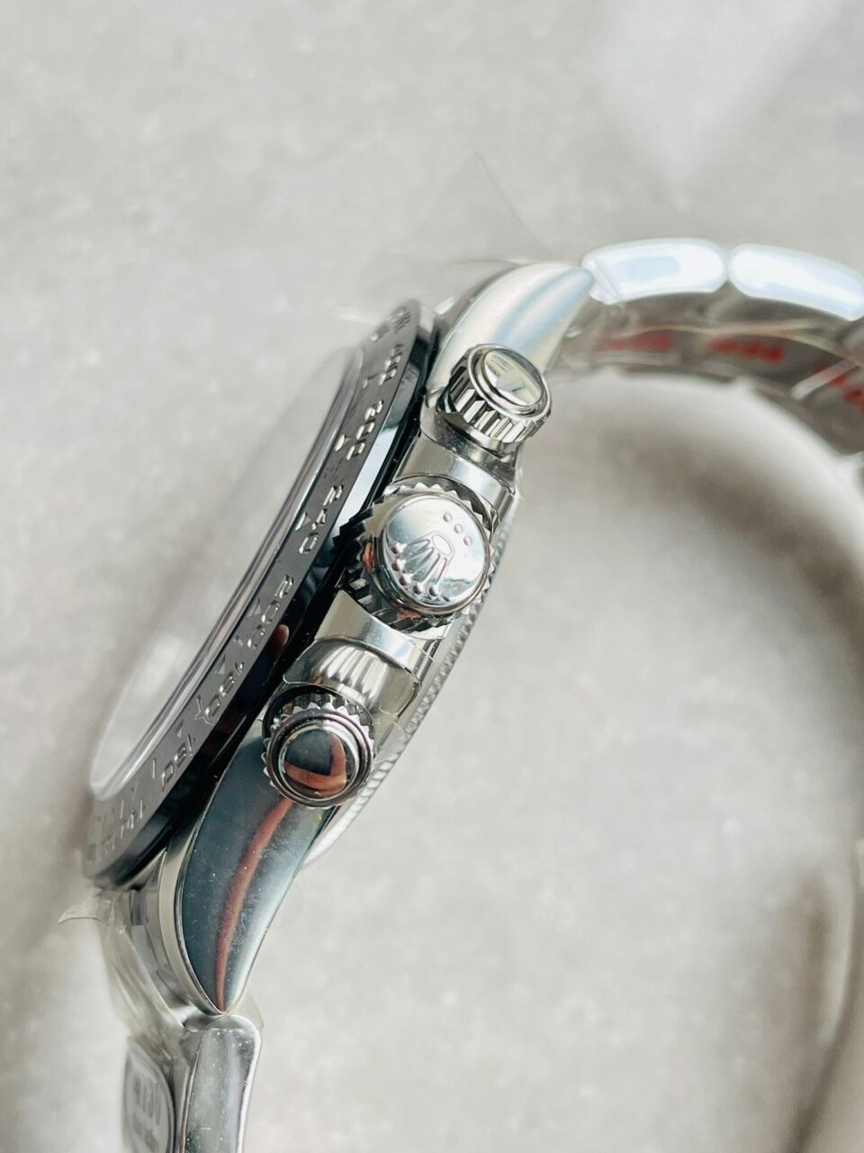 CLEAN FACTORY 1:1 Rolex Daytona 116500 PANDA Best Edition CF 904L SS Case and Bracelet White Dial