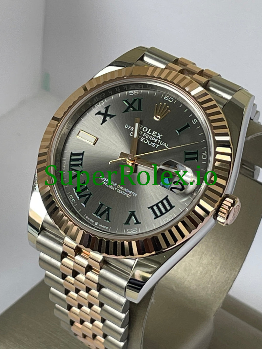Rolex Datejust 41 Steel and Everose Gold Ref.126331