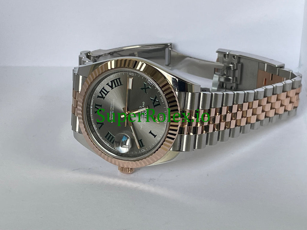 Rolex Datejust 41 Steel and Everose Gold Ref.126331