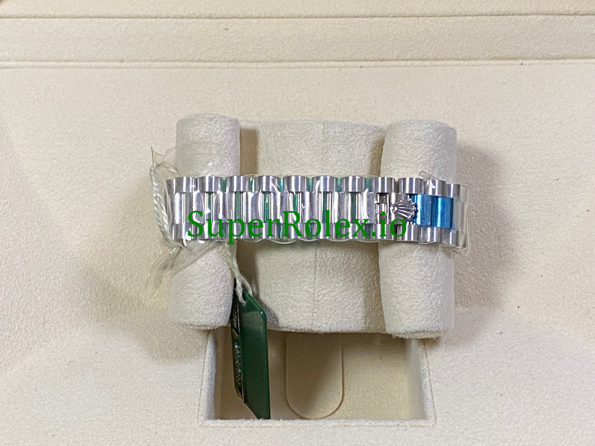 Rolex Platinum Dial Datejust 31 Silver Roman Roman Ref.178246