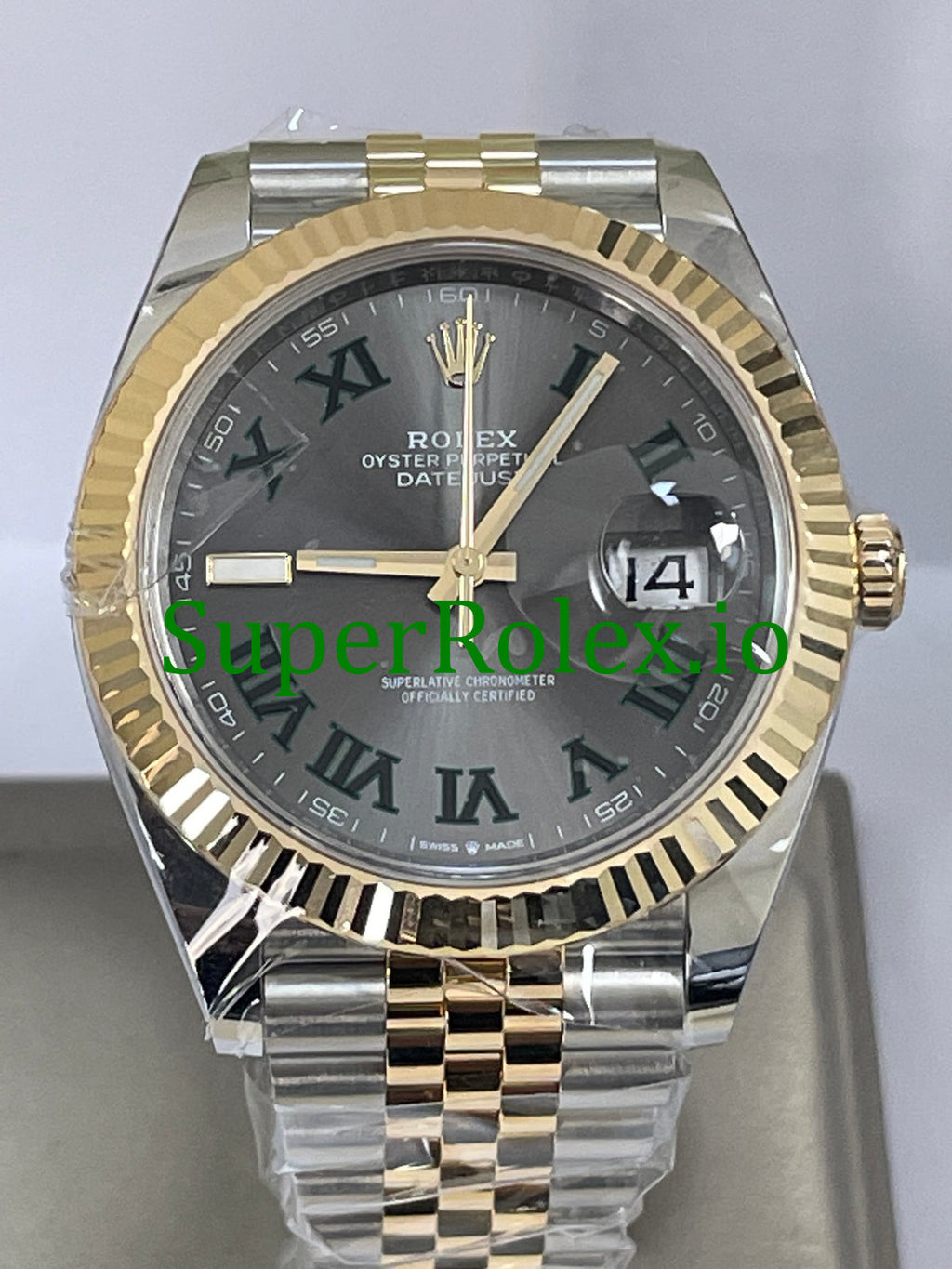 Rolex Datejust 41 Steel and Yellow Gold Ref.126333
