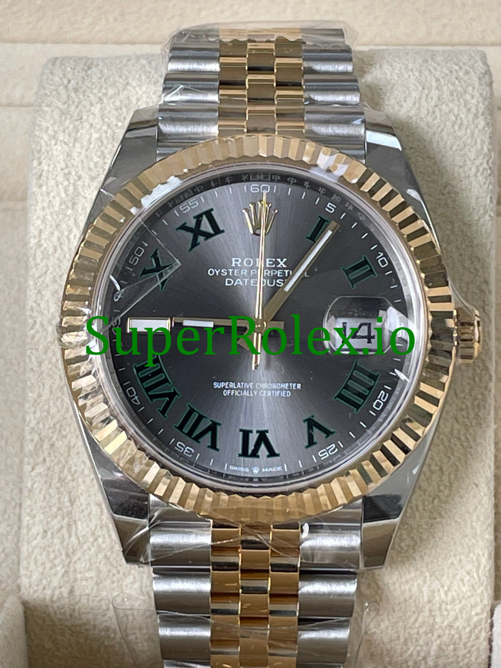 Rolex Datejust 41 Steel and Yellow Gold Ref.126333