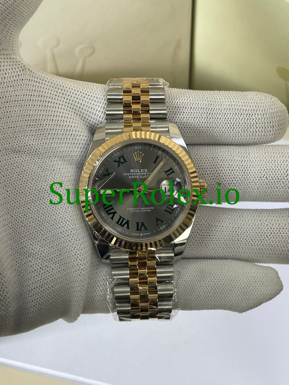 Rolex Datejust 41 Steel and Yellow Gold Ref.126333