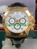 Rolex Daytona Yellow Gold White Arabic Dial Cosmograph Ref.16518