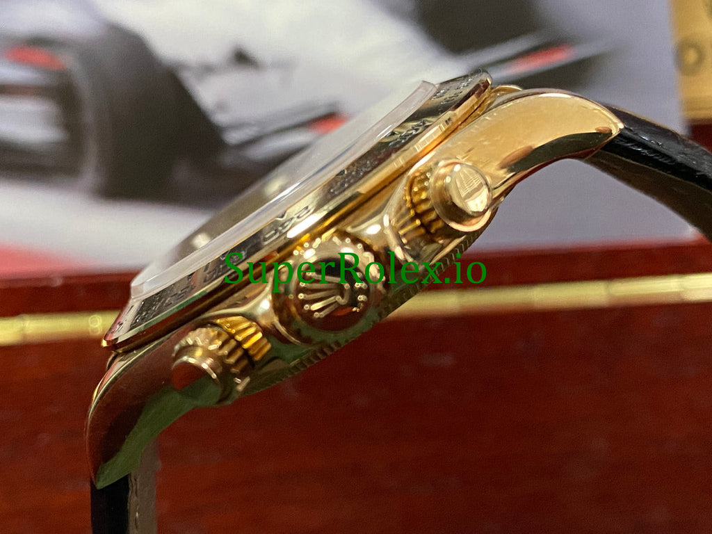 Rolex Daytona Yellow Gold White Arabic Dial Cosmograph Ref.16518