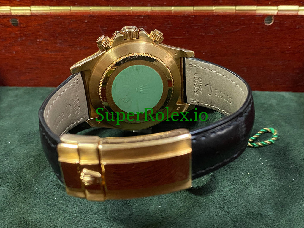 Rolex Daytona Yellow Gold White Arabic Dial Cosmograph Ref.16518