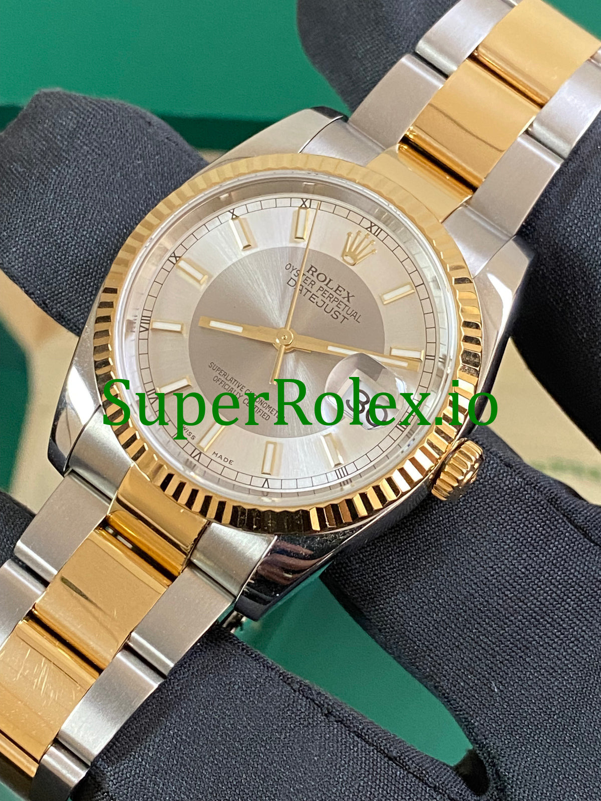 Rolex Datejust 36 Steel and Yellow Gold Ref.116233