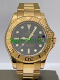 Rolex Yacht-Master 35 Yellow Gold Lady - Ref.168628