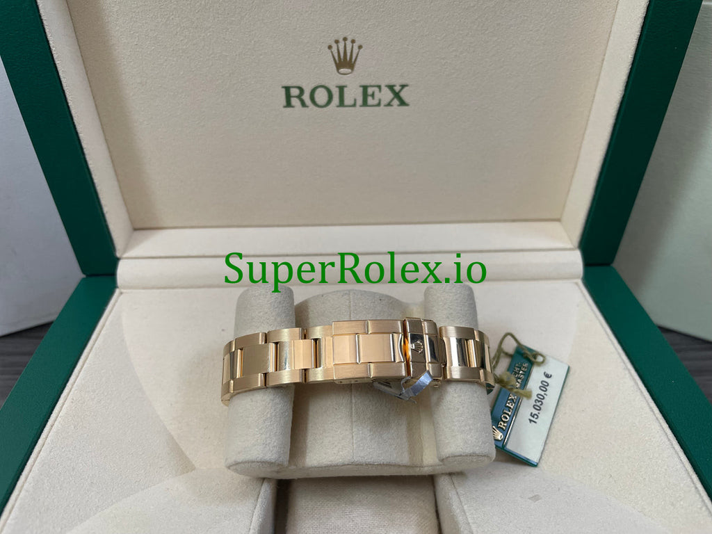 Rolex Yacht-Master 35 Yellow Gold Lady - Ref.168628