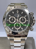 Rolex Cosmograph Daytona 40 Steel Black Index Dial Ref.116520