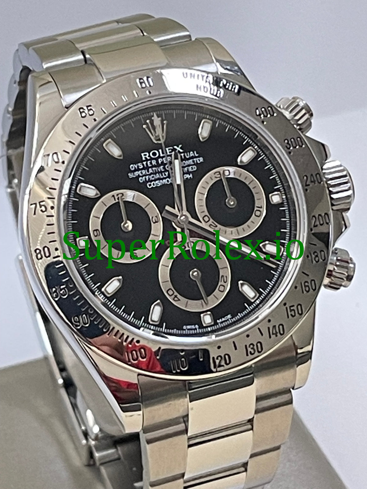 Rolex Cosmograph Daytona 40 Steel Black Index Dial Ref.116520