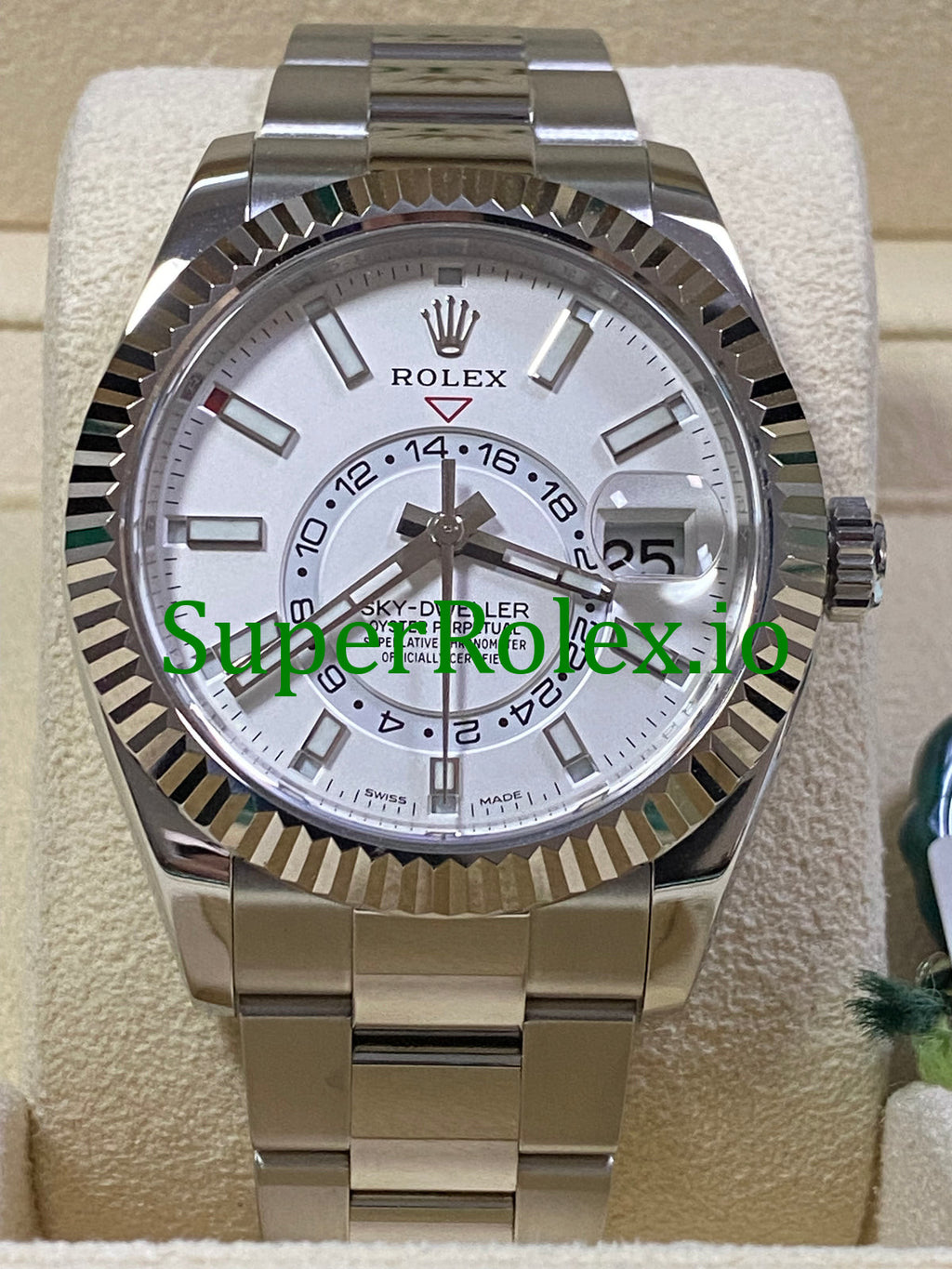 Rolex Sky-Dweller White Rolesor Ref.326934 - White Index Dial