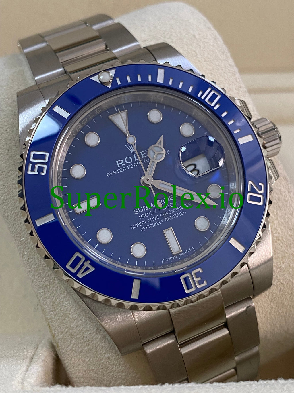 Rolex Submariner Date 40MM 116619LB - Blue Dial
