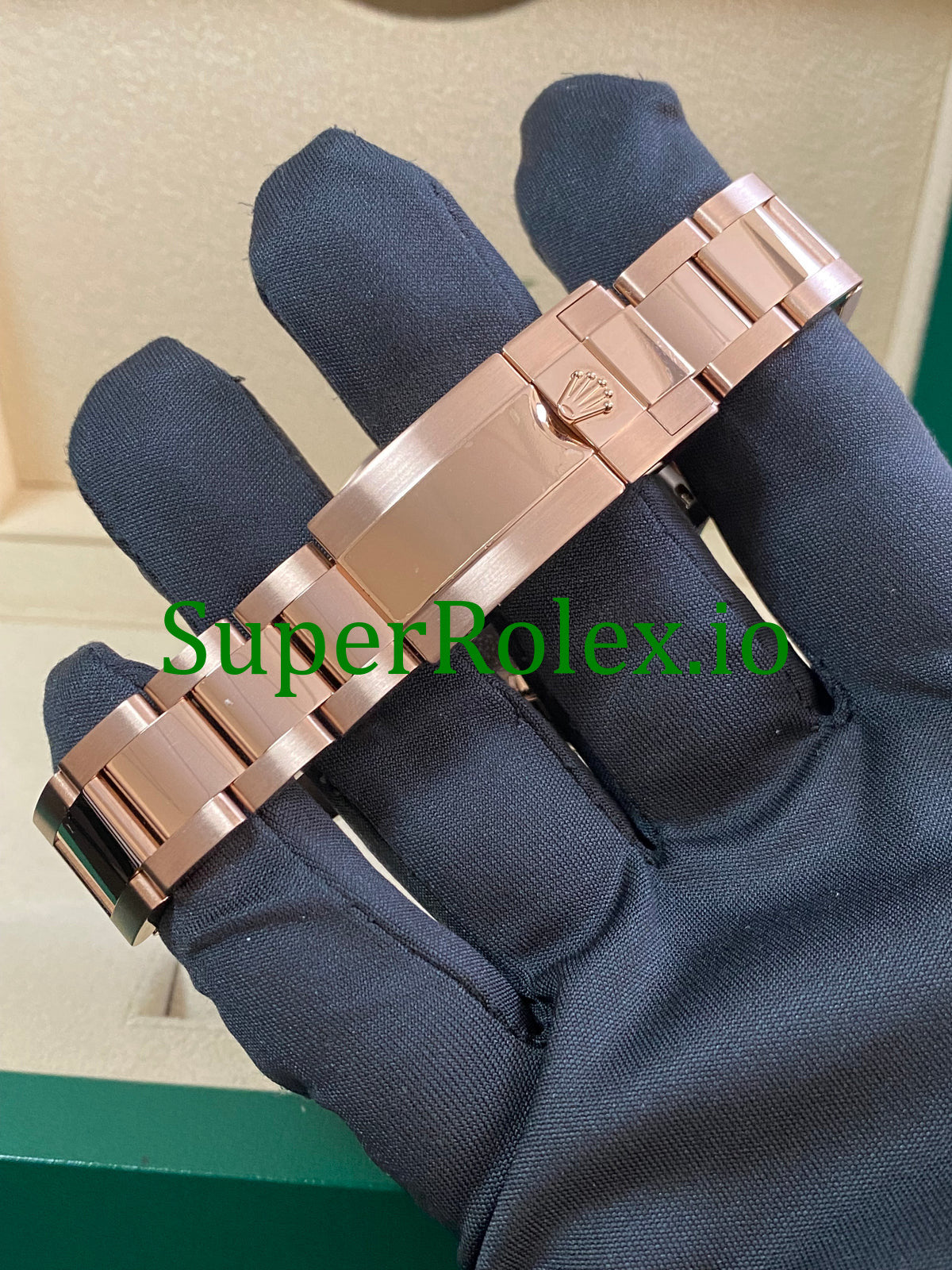 Rolex Cosmograph Daytona 40 Everose Gold Chocolate Index Dial  Ref.116505