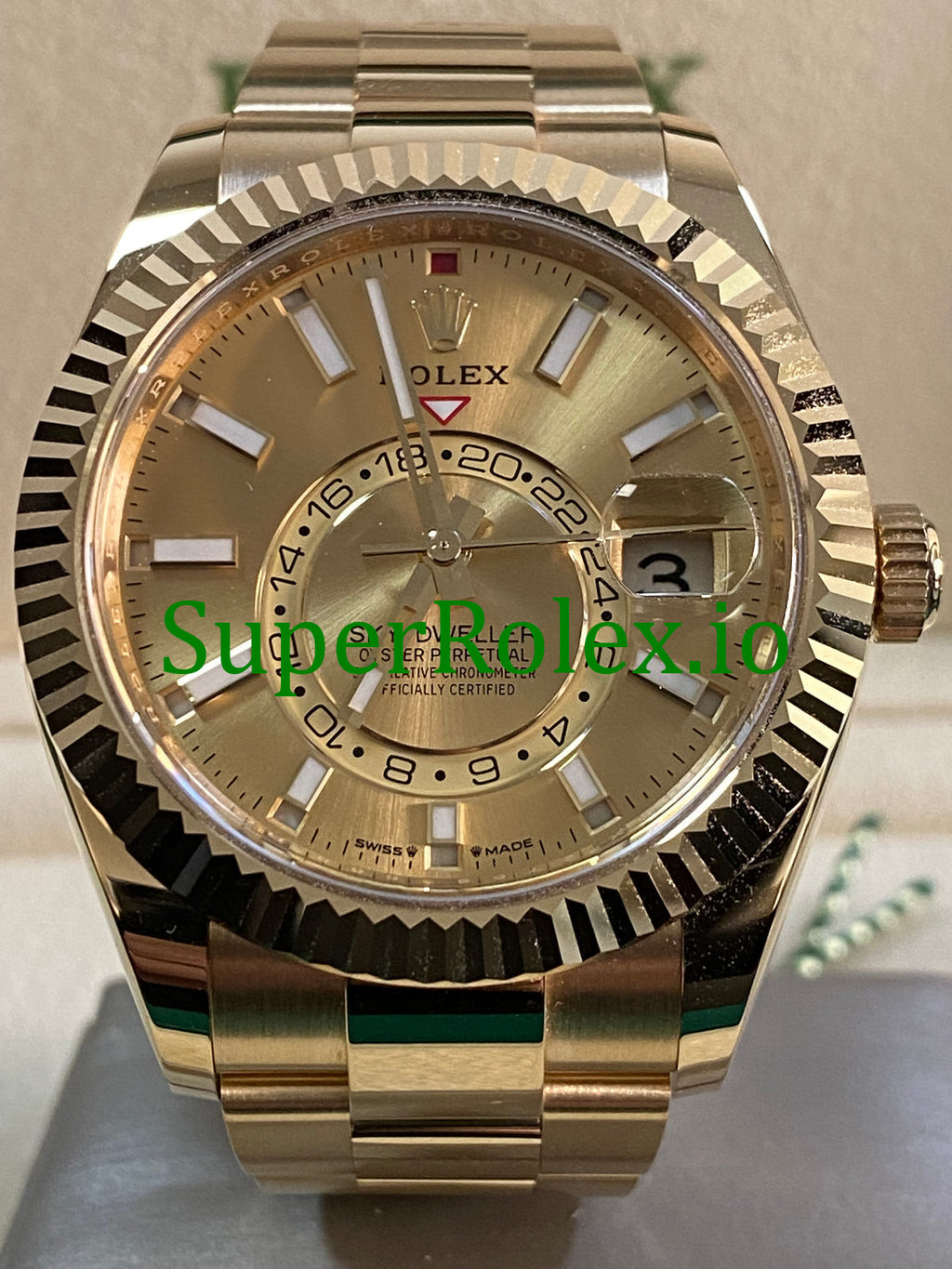 Rolex Sky-Dweller Yellow Gold Ref.336938 - Oyster Bracelet