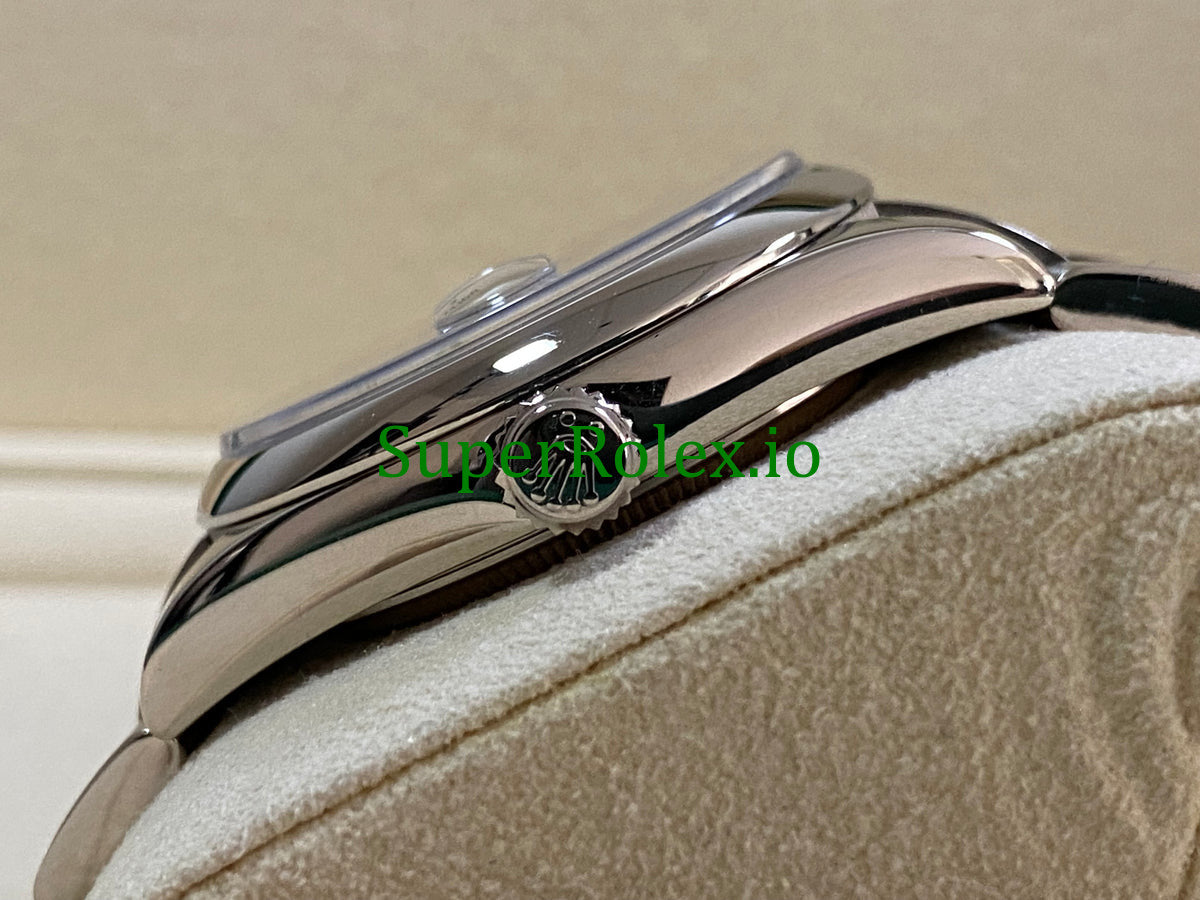 Rolex Day-Date 36MM White Gold Blue Index Dial Ref.118209