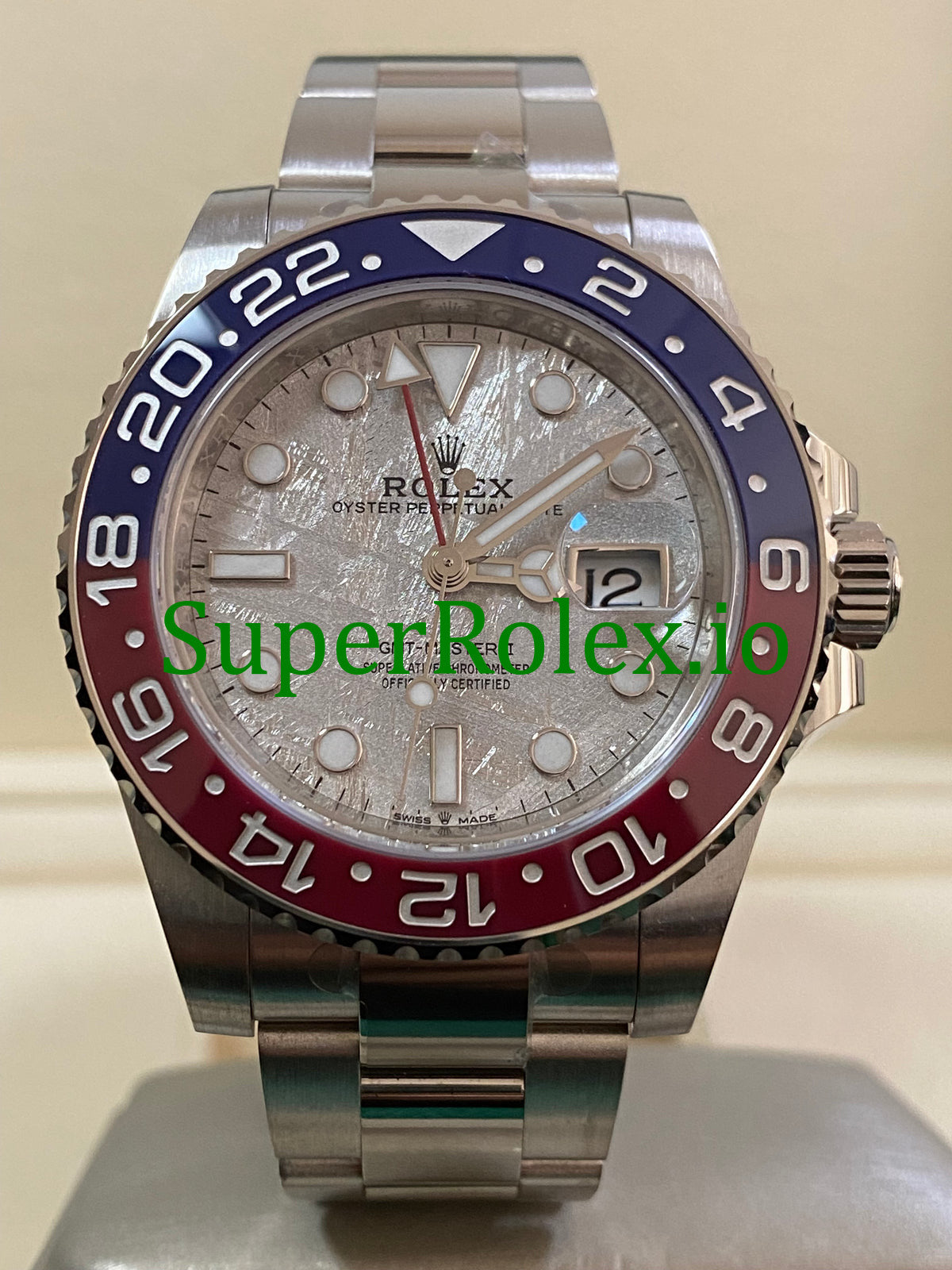 Rolex GMT-Master II 40mm White Gold Ref.126719BLRO