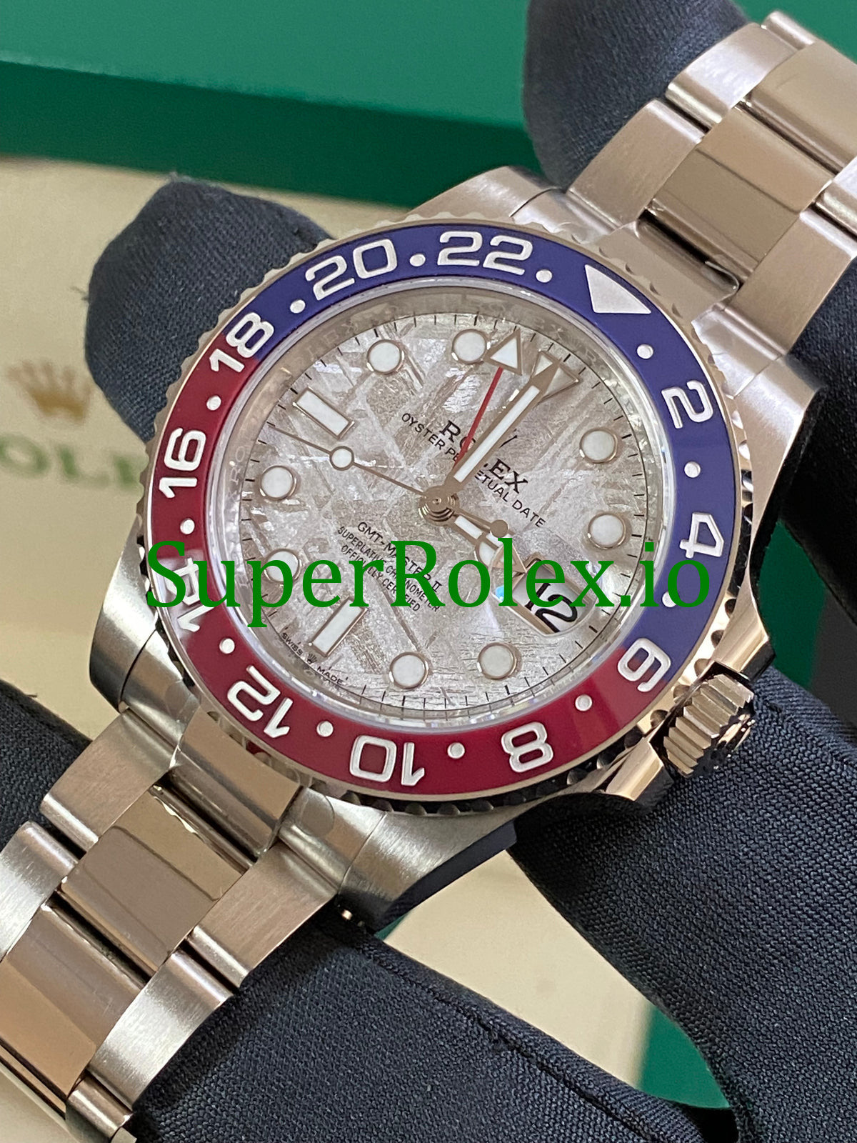 Rolex GMT-Master II 40mm White Gold Ref.126719BLRO