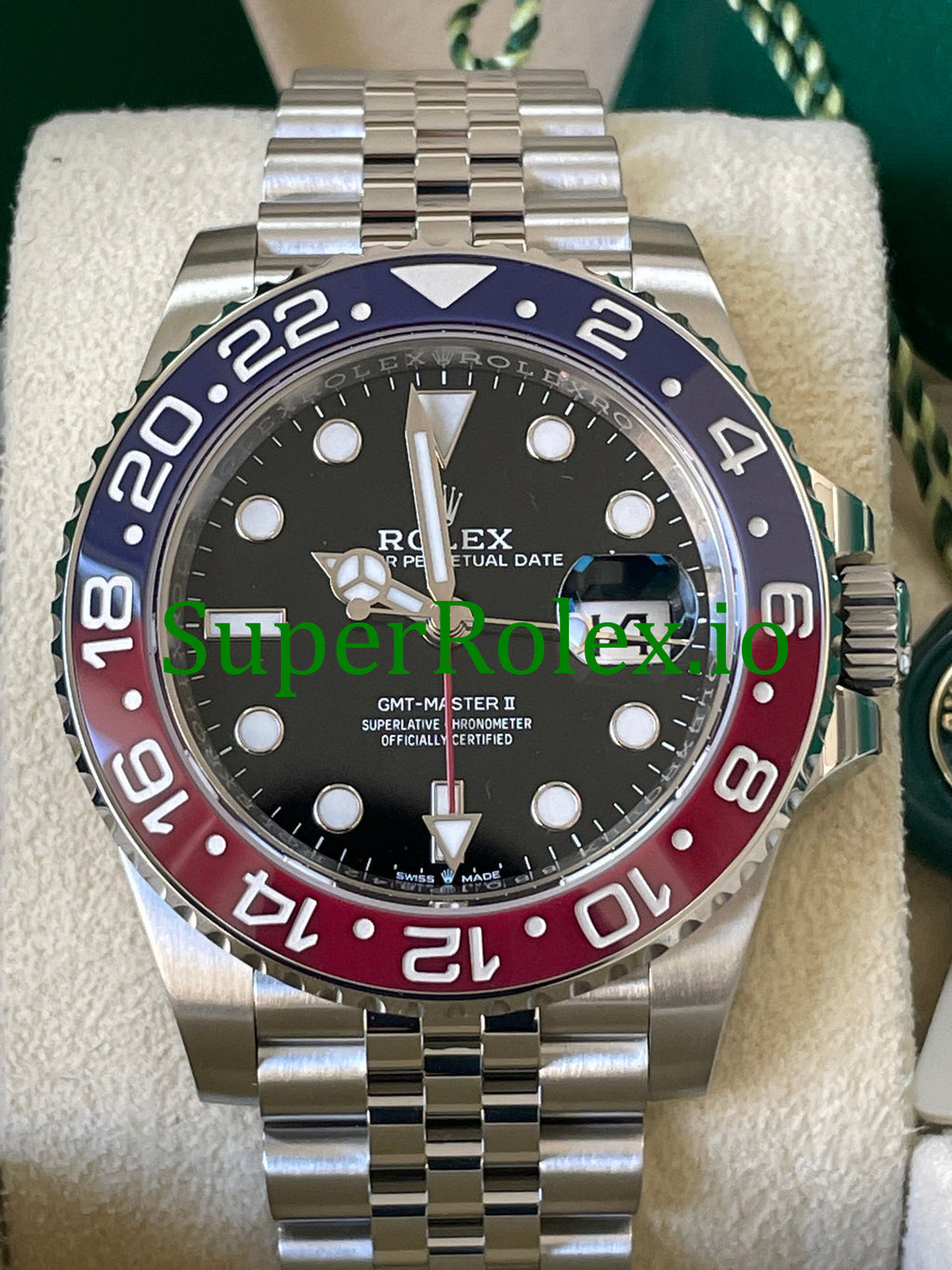 Rolex GMT-Master II Steel Jubilee Ref.126710BLRO - Black Dial