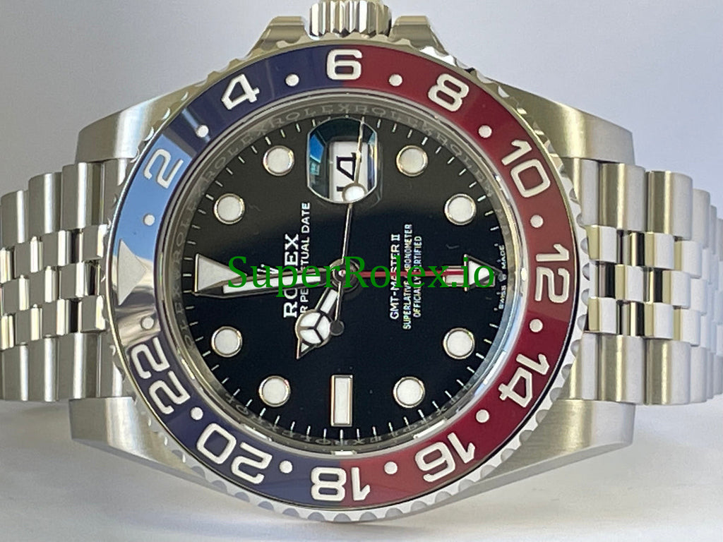 Rolex GMT-Master II Steel Jubilee Ref.126710BLRO - Black Dial