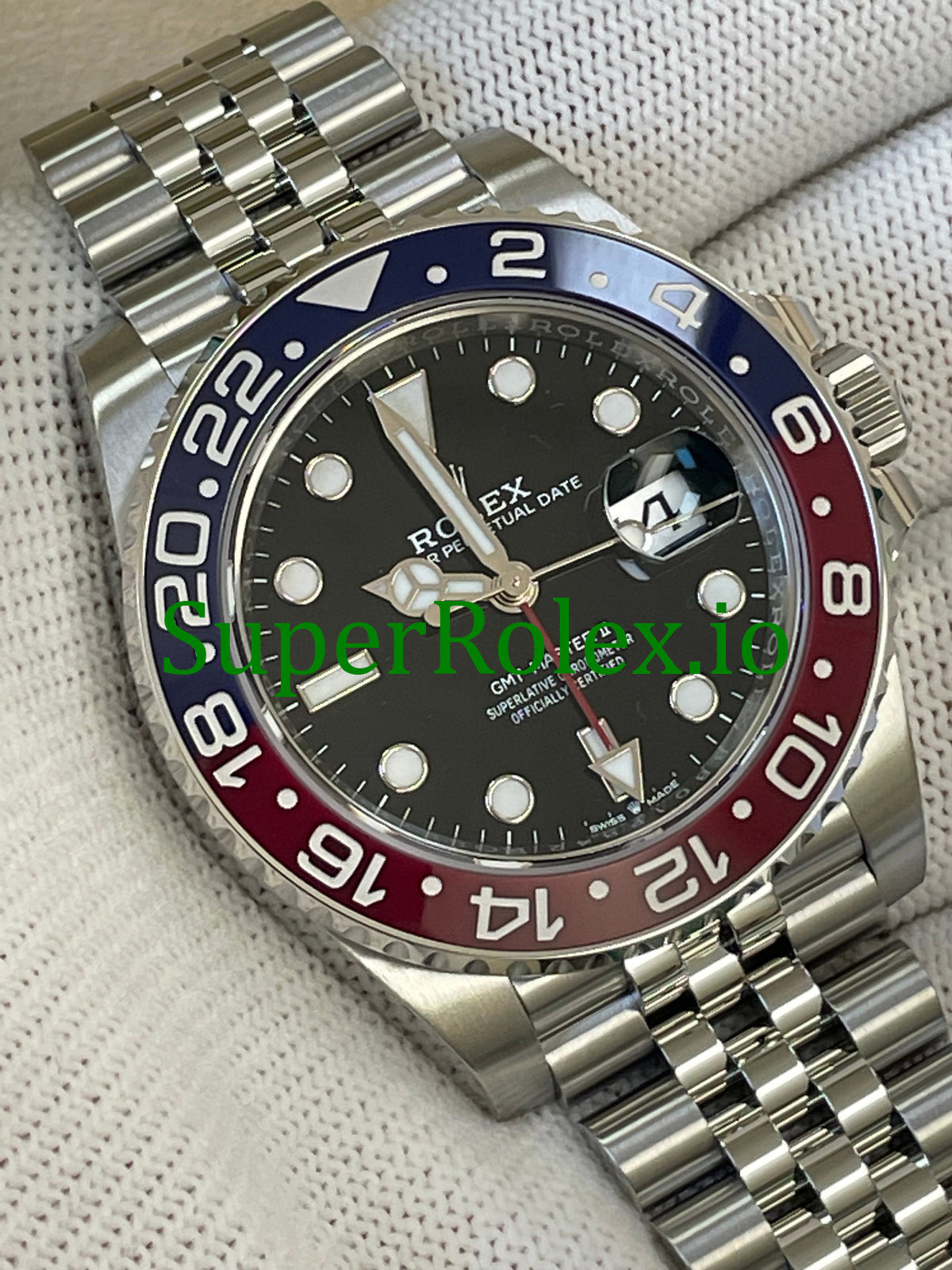Rolex GMT-Master II Steel Jubilee Ref.126710BLRO - Black Dial