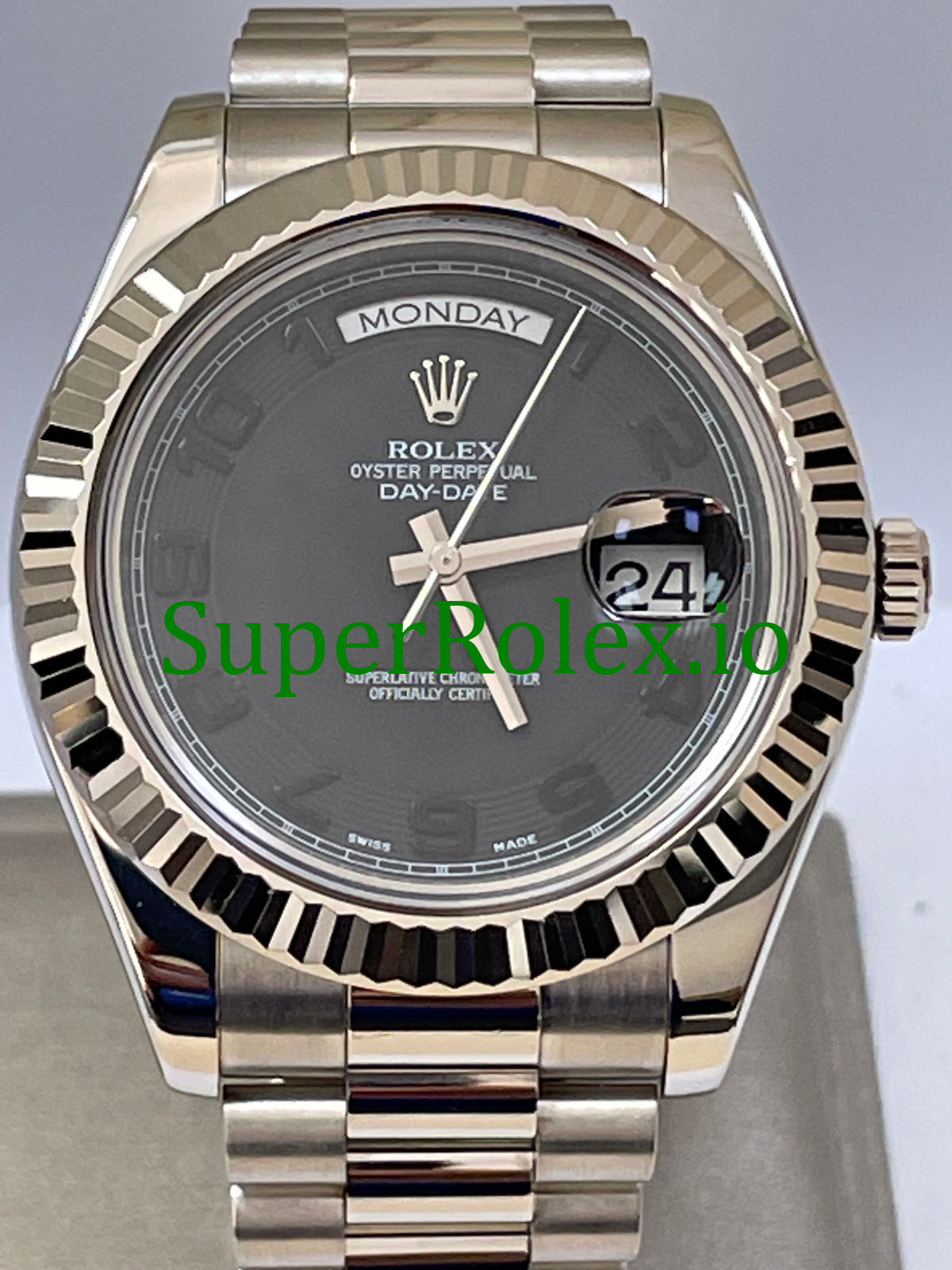 Rolex Day-Date II 40MM White Gold Ref.218239
